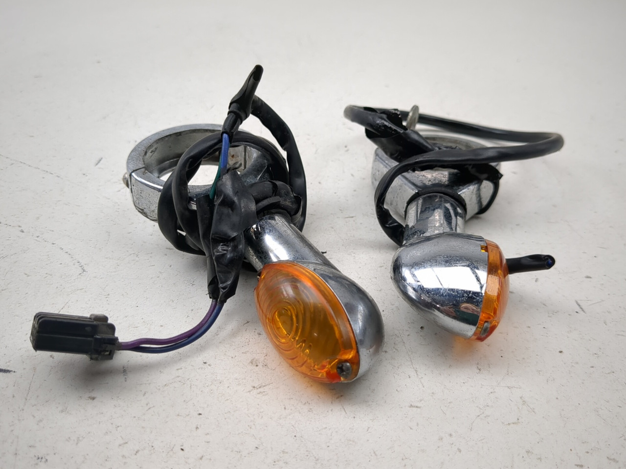 06-11 Harley Davidson Sportster XL1200L Front Turn Signal Set