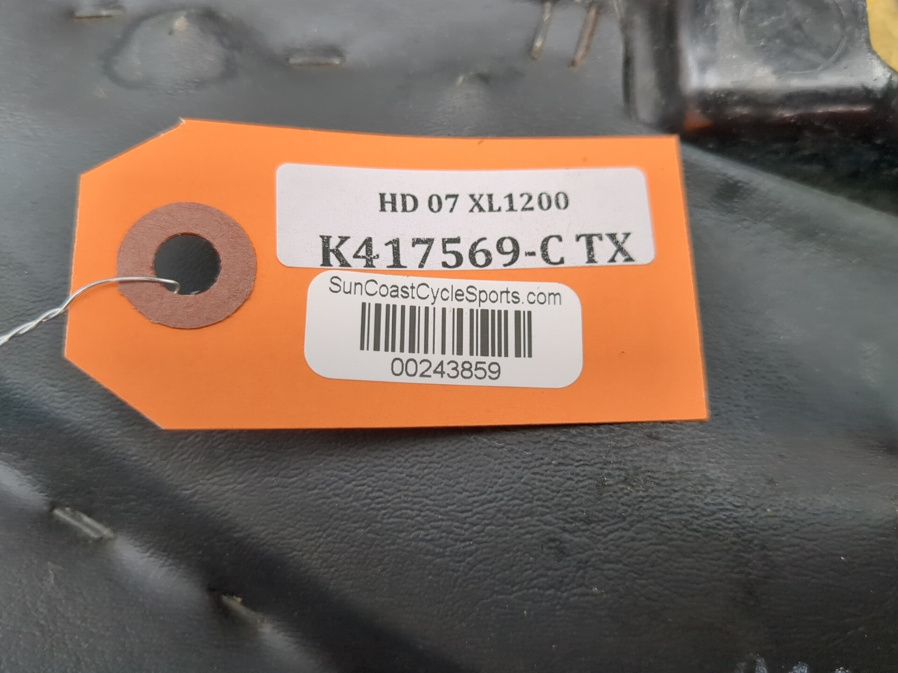 06-11 Harley Davidson Sportster XL1200L Driver Passenger Seat