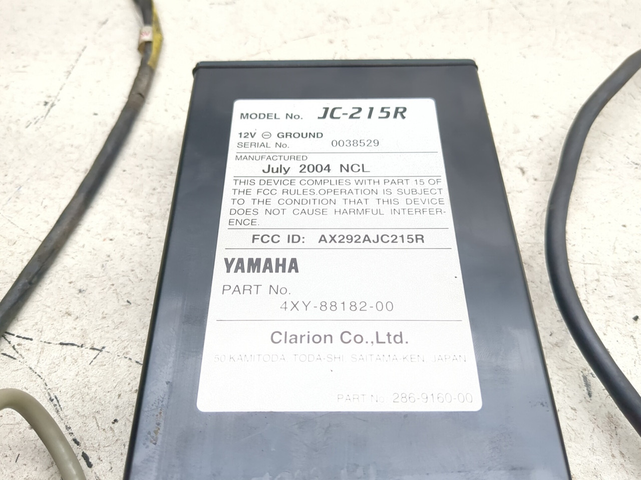 99-13 Yamaha Royal Star Venture XVZ1300 CB Radio Transceiver Set