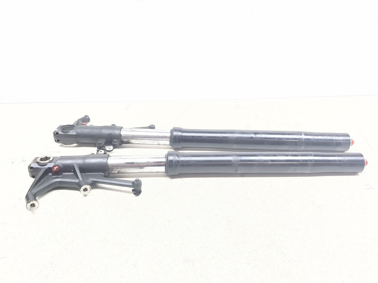 12-21 Kawasaki Ninja ZX14 Front Suspension Fork Tube Set STRAIGHT