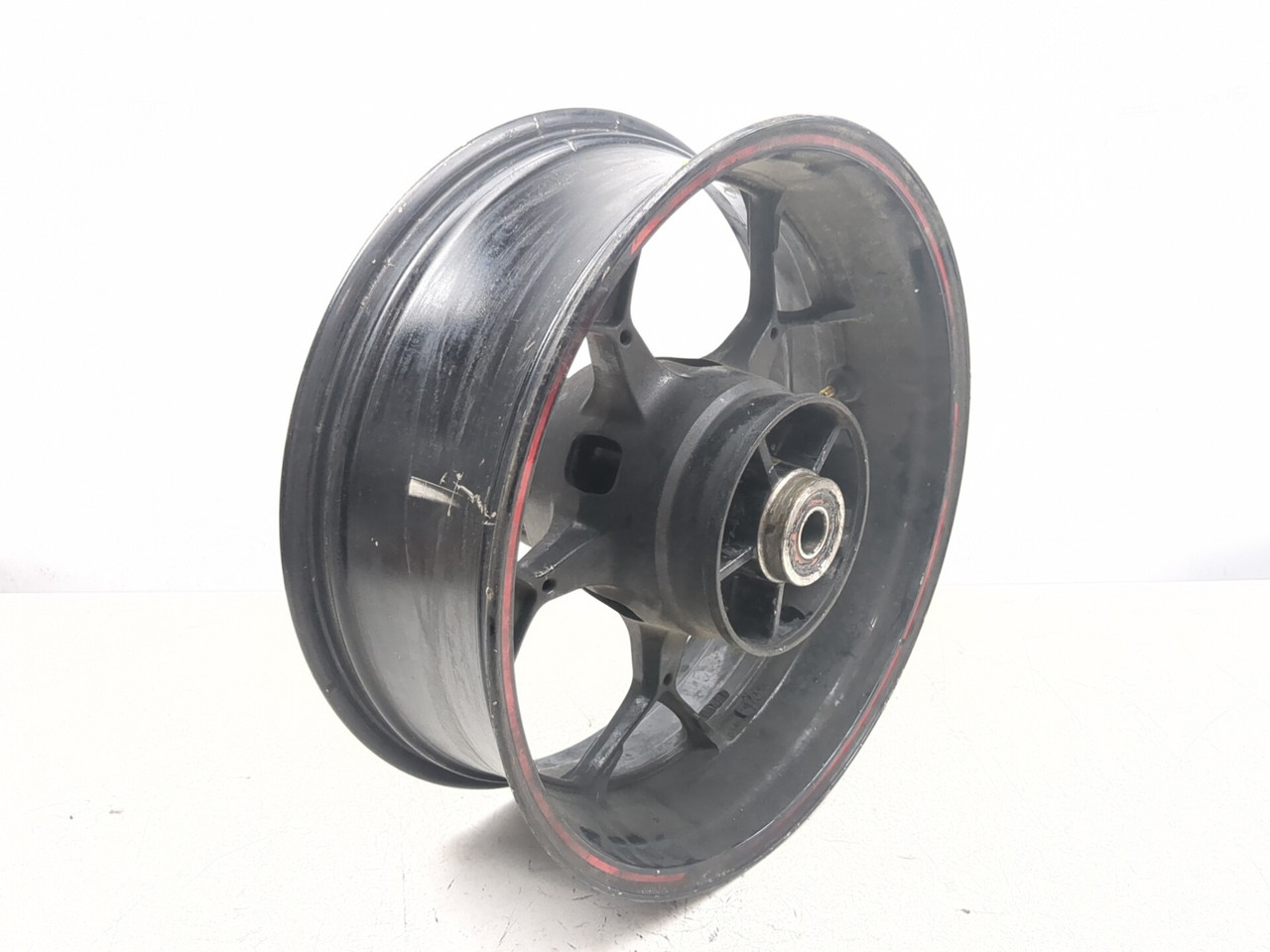 12-21 Kawasaki Ninja ZX14 Rear Wheel Rim 17X6.00 STRAIGHT 41073