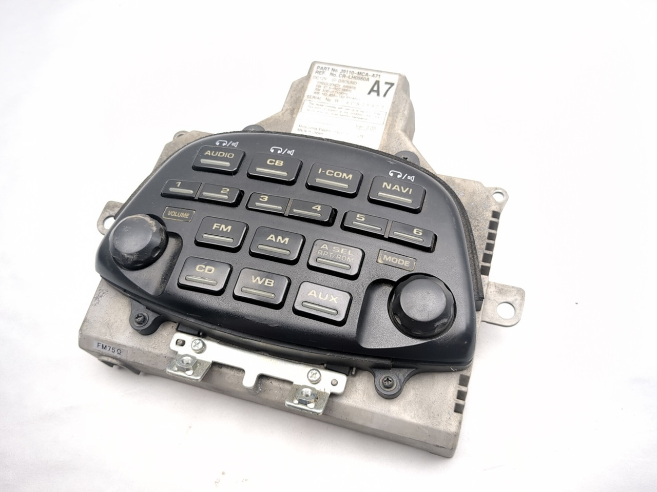 05-10 Honda Goldwing GL 1800 Front Audio Radio Control Unit 39110