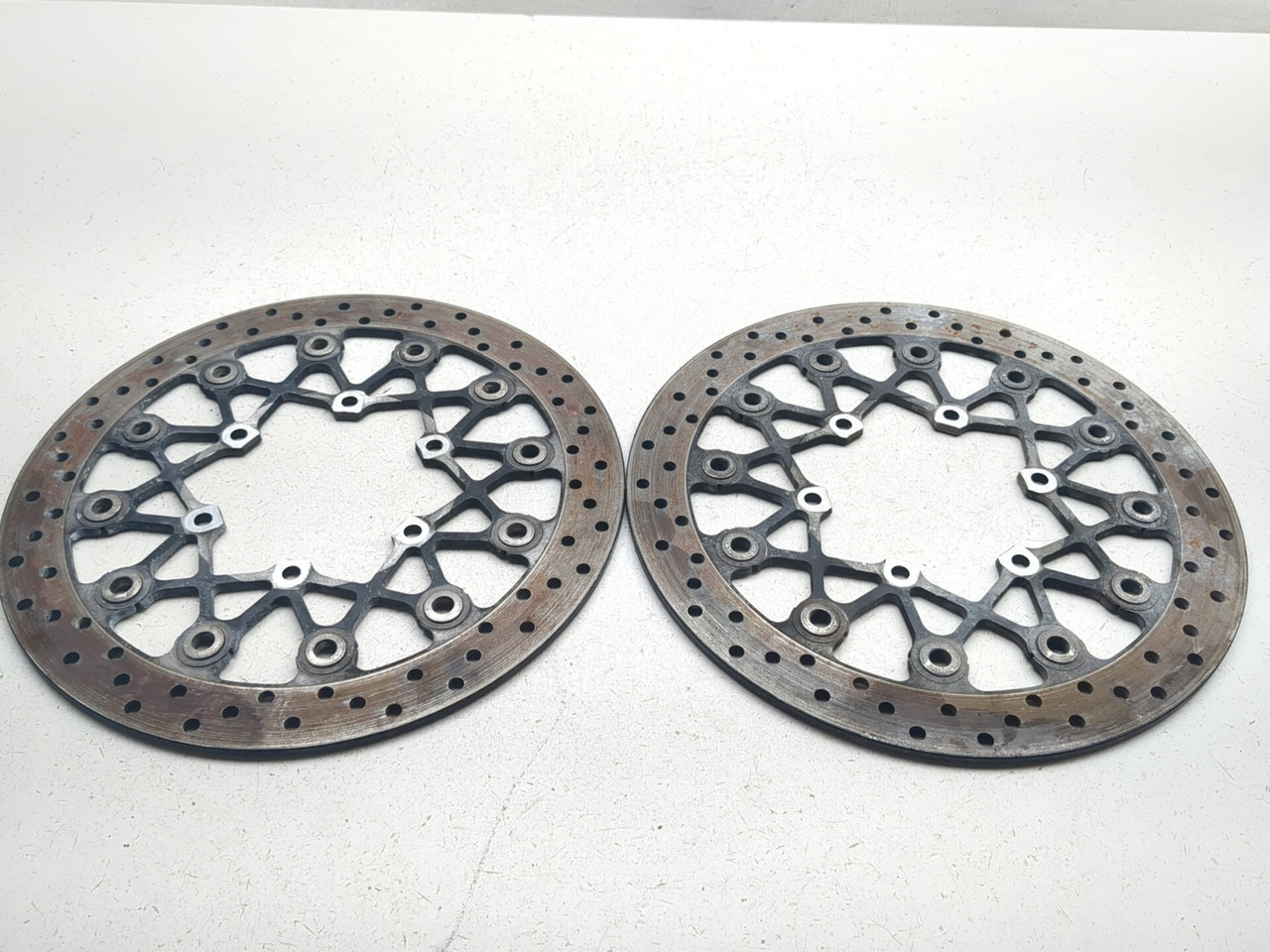 09-16 Suzuki GSXR 1000 Front Left Right Brake Rotor Disc Pair