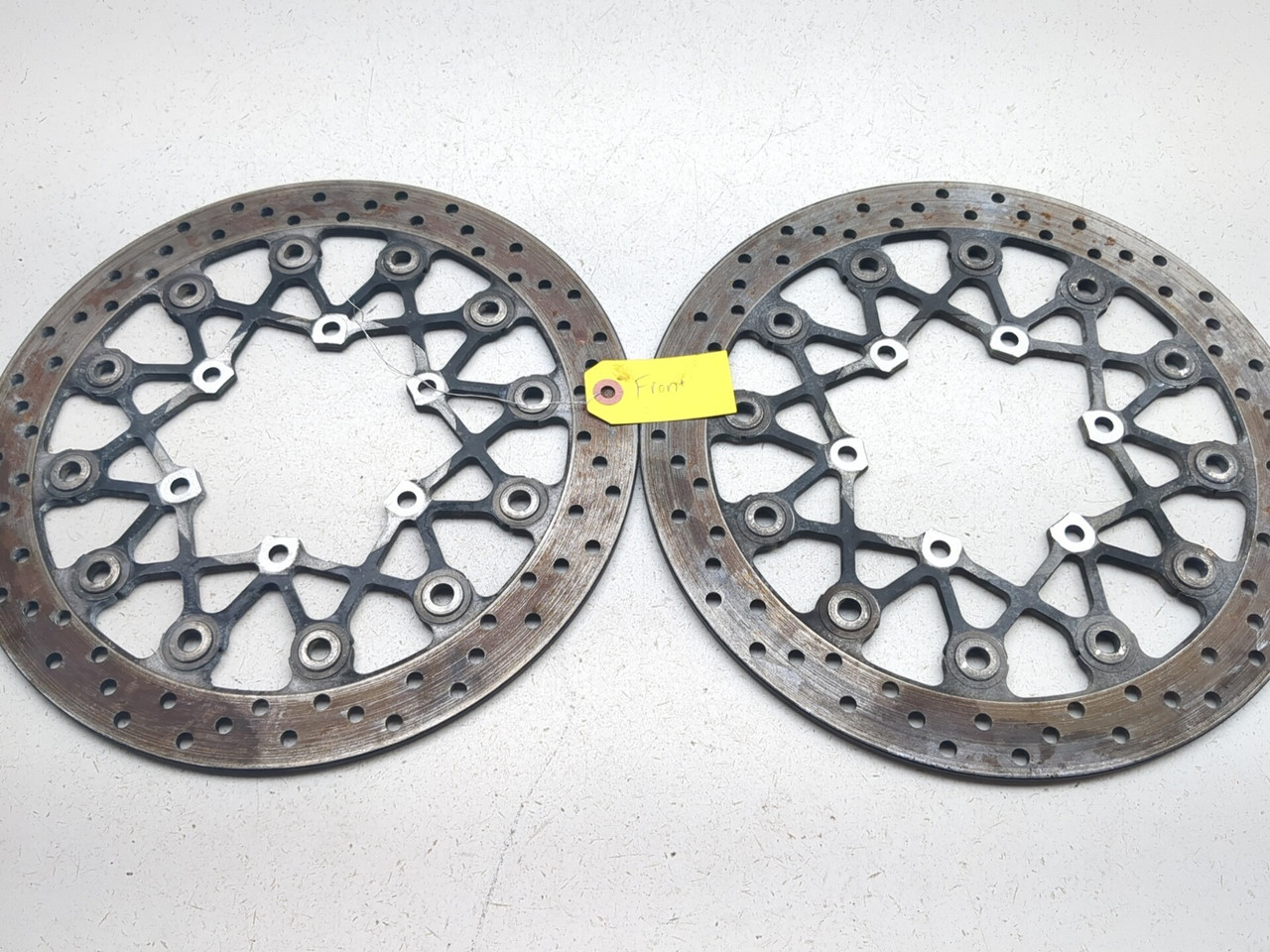 09-16 Suzuki GSXR 1000 Front Left Right Brake Rotor Disc Pair