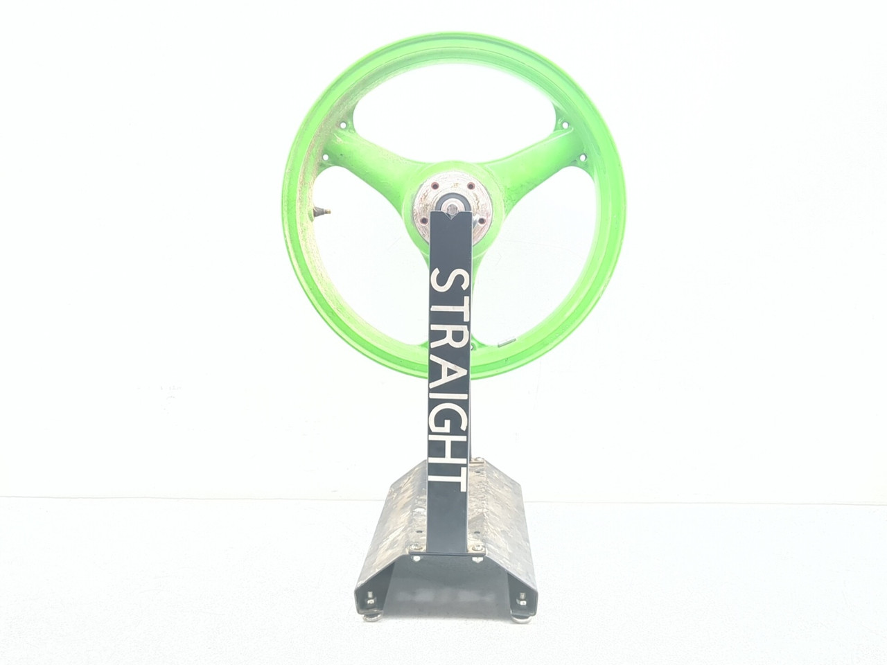 98 99 Kawasaki Ninja ZX6R ZX600G Front Wheel Rim BENT 17X3.50