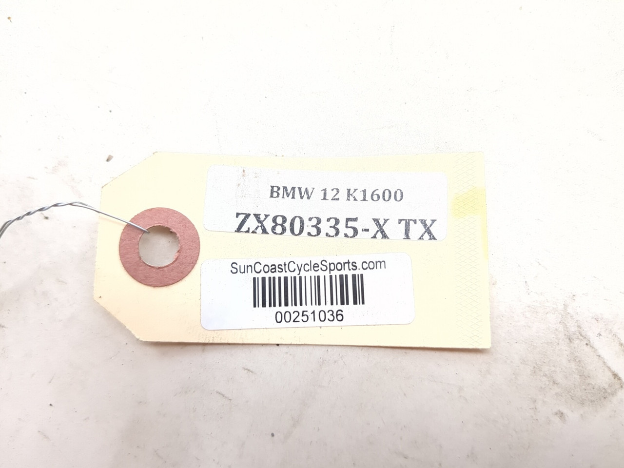 11-16 BMW K1600 GT Rear License Plate Holder 46627709493 - Sun