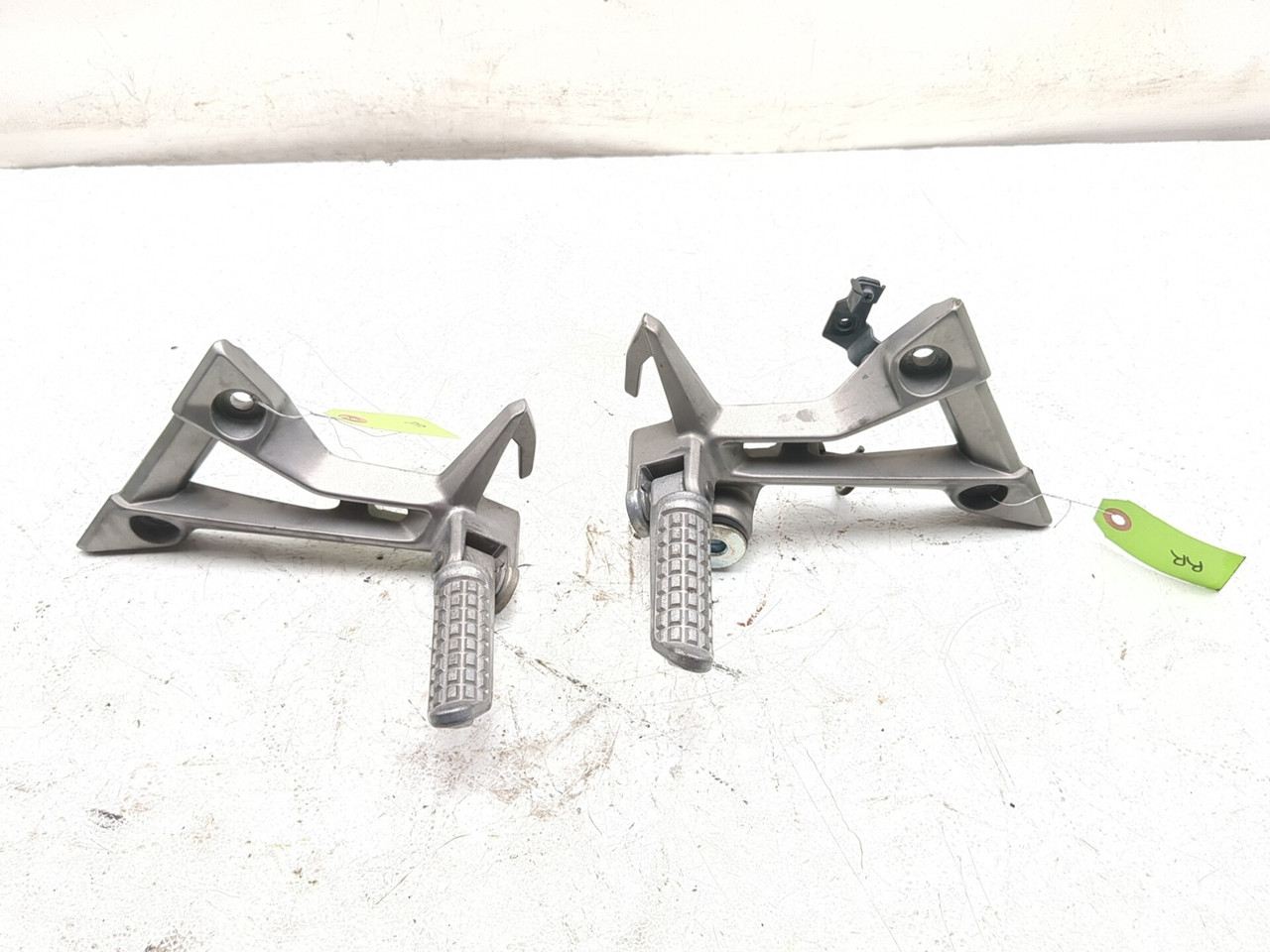 13-17 Kawasaki Ninja 300 EX300B Left Right Passenger Foot Peg Set