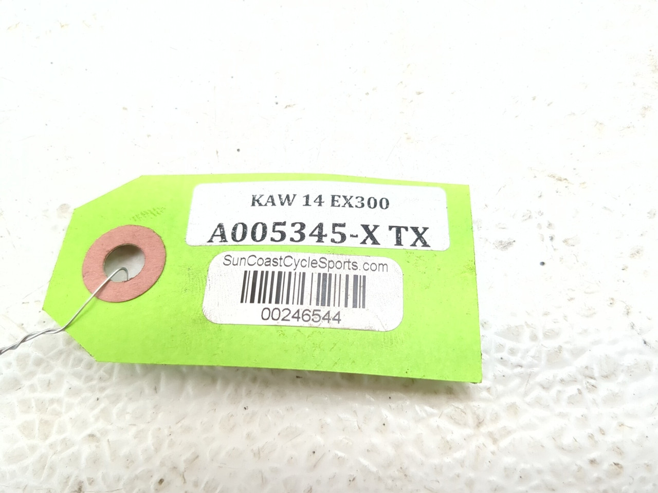 13-17 Kawasaki Ninja 300 EX300B Left Right Passenger Foot Peg Set