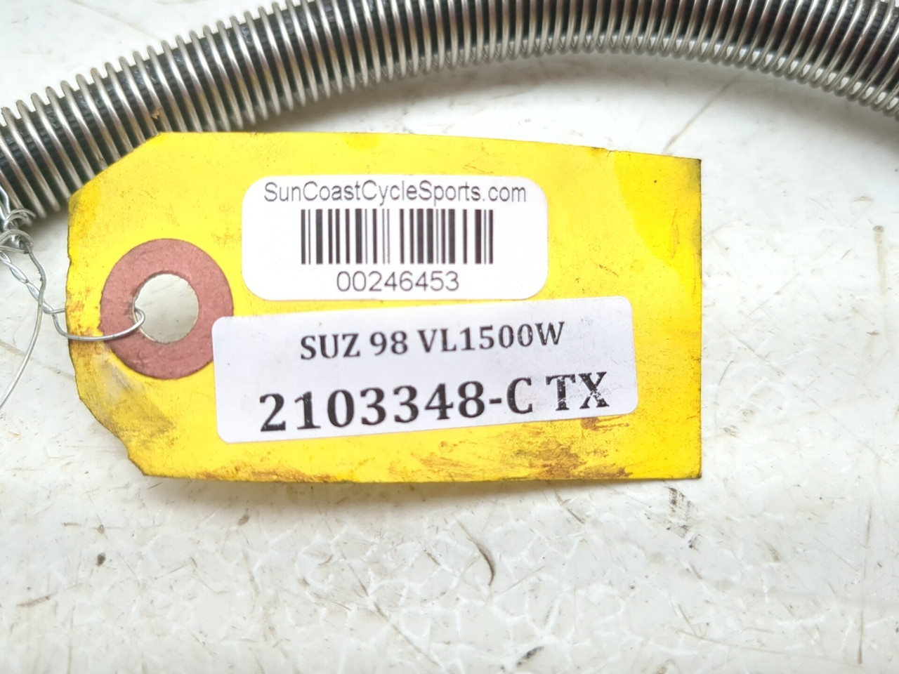 との 98-04 Suzuki VL1500 intruder LC Left Clutch Hose 59900-10F00 - Sun