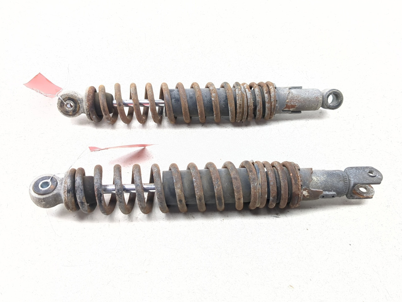 92-01 Honda Helix CN250 Rear Left Right Shock Absorber Set - Sun
