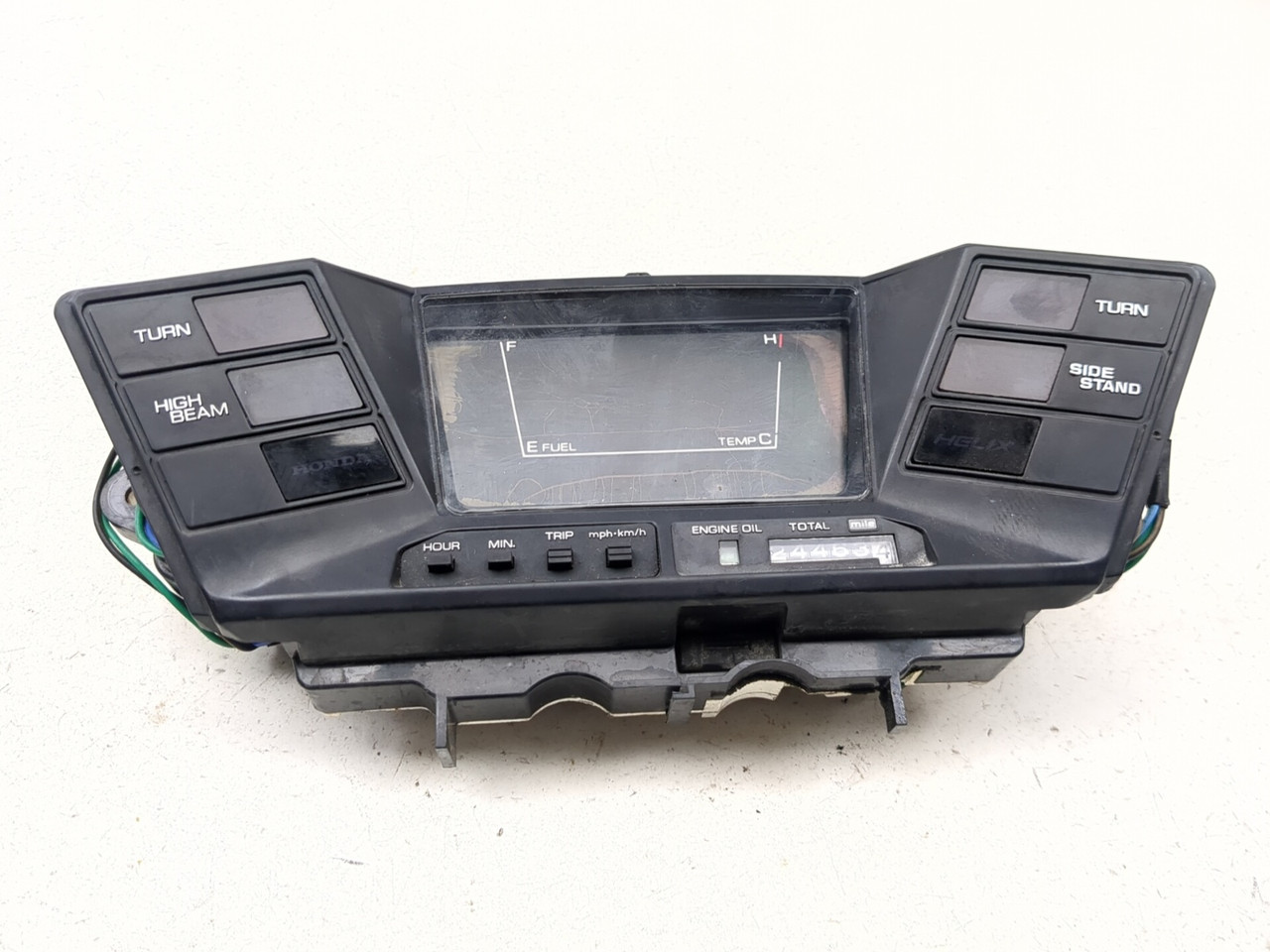 Switch ディスプレイ 92-01 Honda Helix CN250 Front Speedometer Tach Dash Cluster Gauge