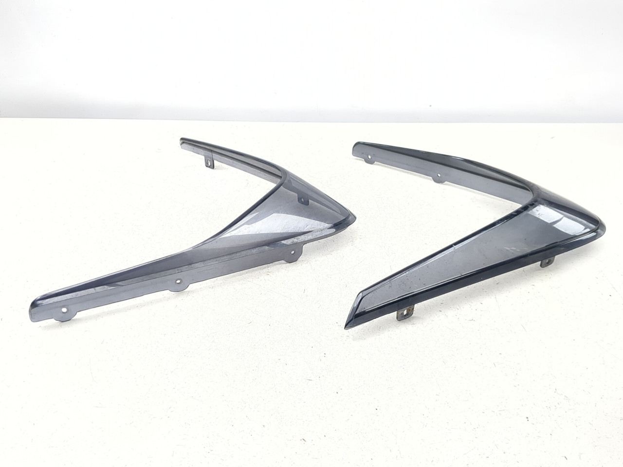 92-01 Honda Helix CN250 Front Left Right Side Visor Set - Sun