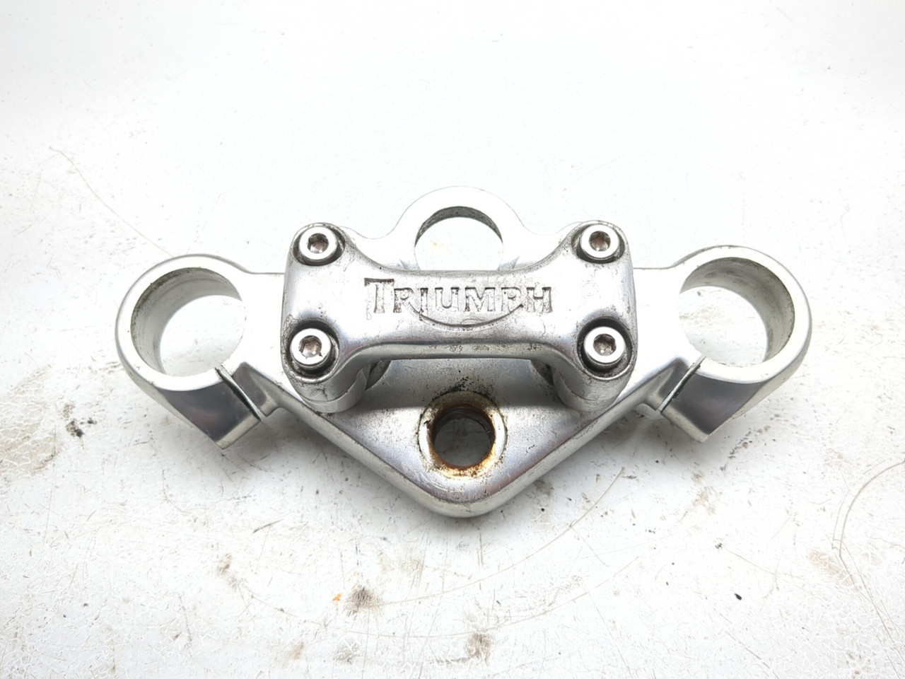 98-01 Triumph Legend TT 900 Front Upper Triple Tree Clamp Riser