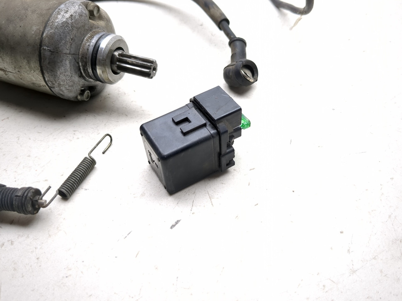 01-06 Honda CBR 600 F4i Starter Motor Relay Brake Switch Cable Set