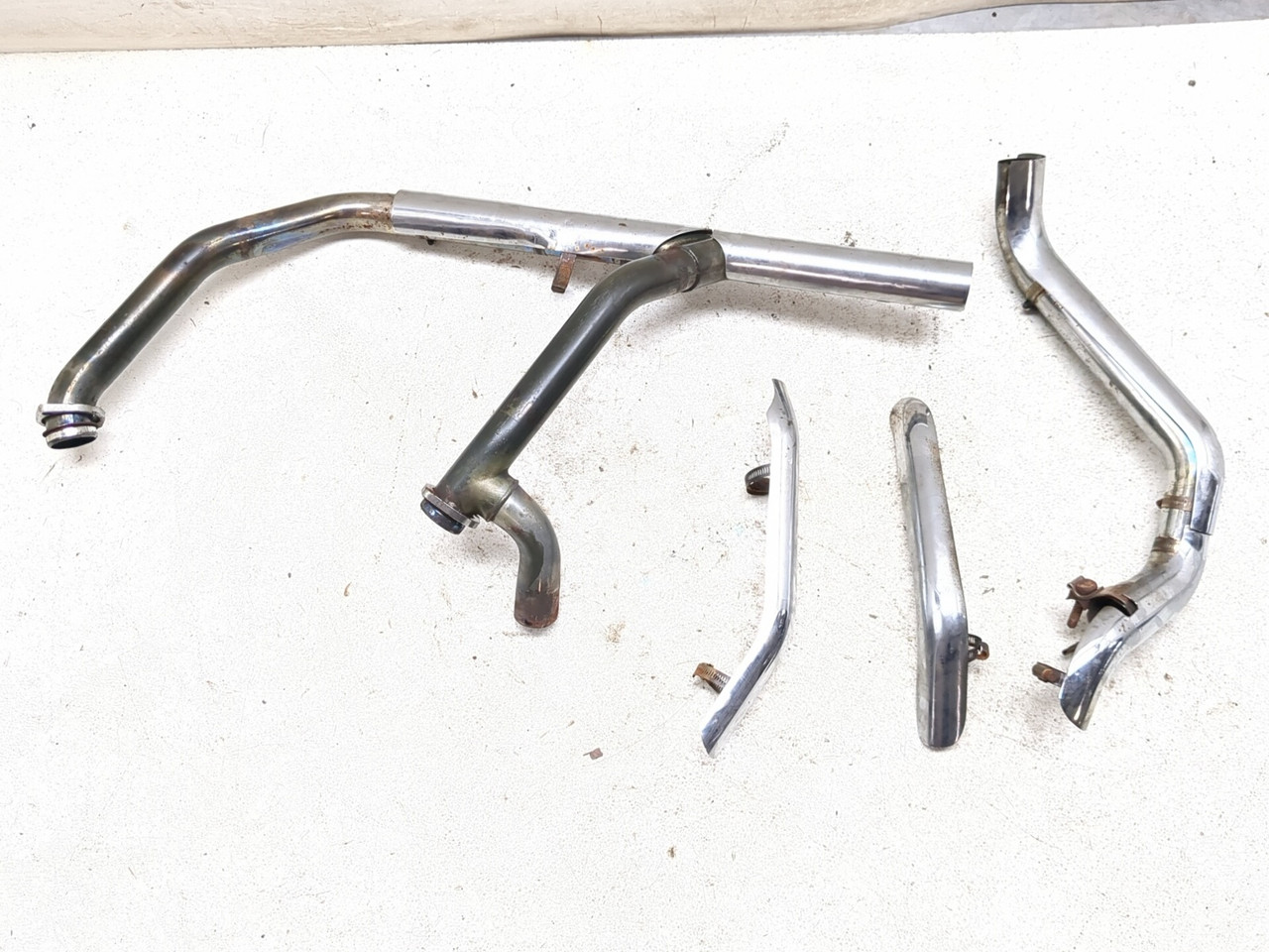 04-06 Harley Road King Custom FLHRSI Exhaust Header Heat Shield