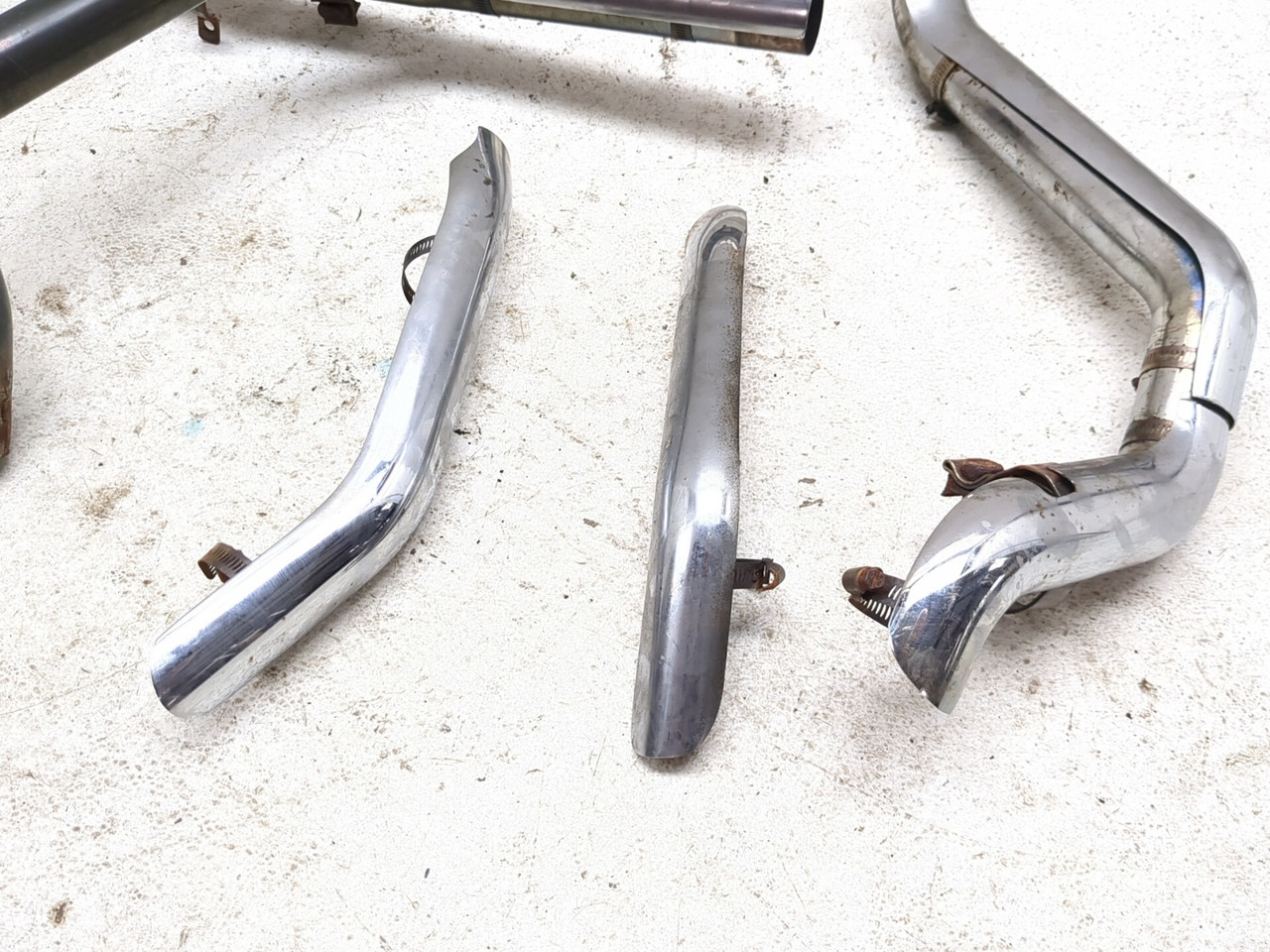 04-06 Harley Road King Custom FLHRSI Exhaust Header Heat Shield