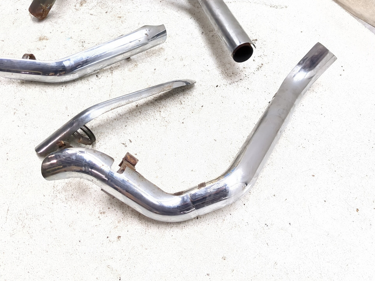 04-06 Harley Road King Custom FLHRSI Exhaust Header Heat Shield