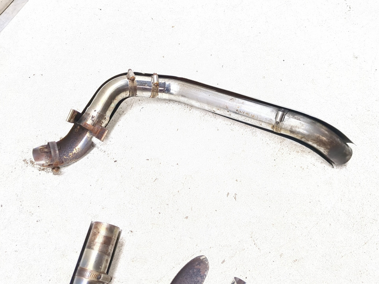 04-06 Harley Road King Custom FLHRSI Exhaust Header Heat Shield