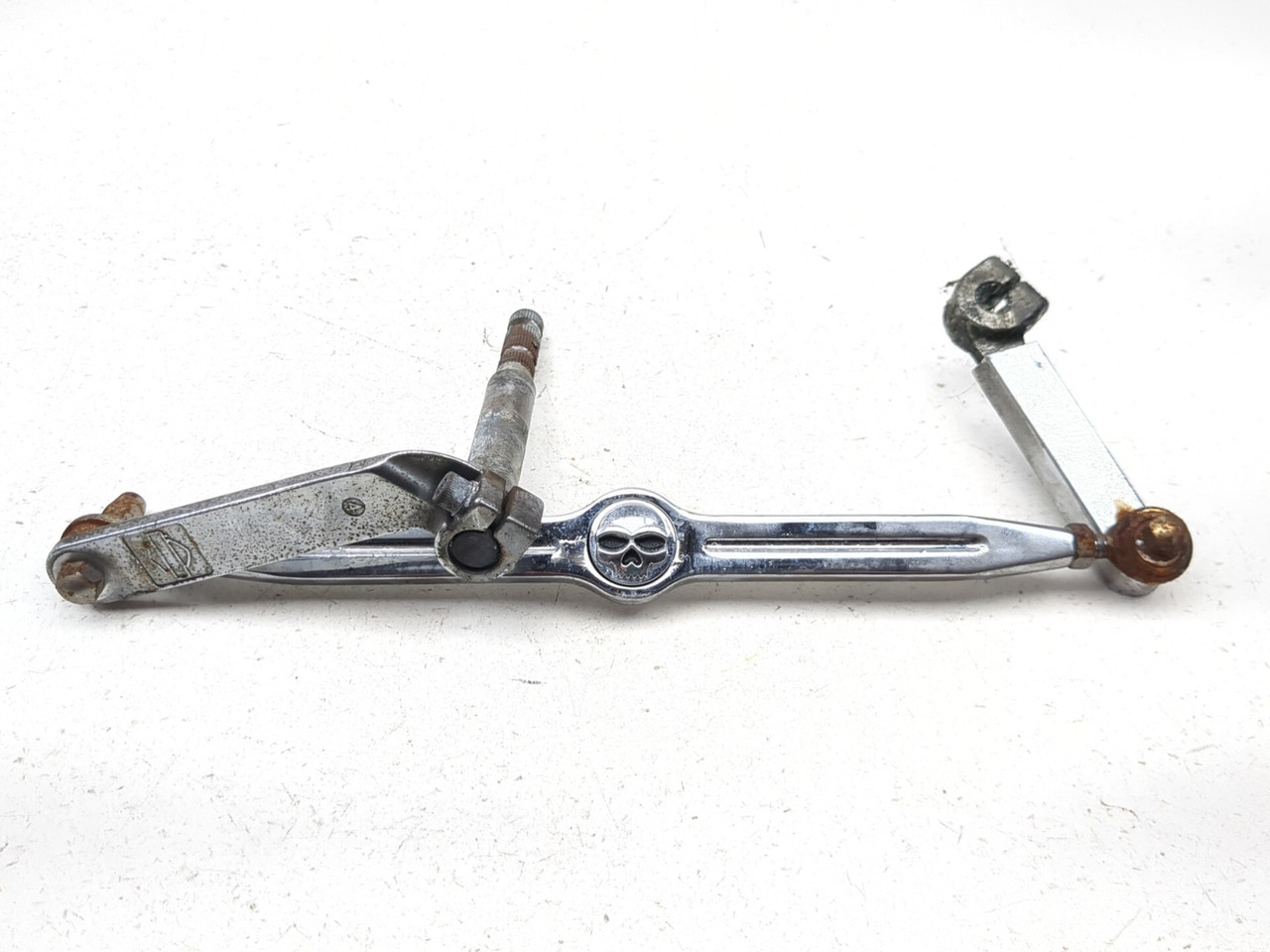 04-06 Harley Road King Custom FLHRSI Left Shift Linkage Assembly
