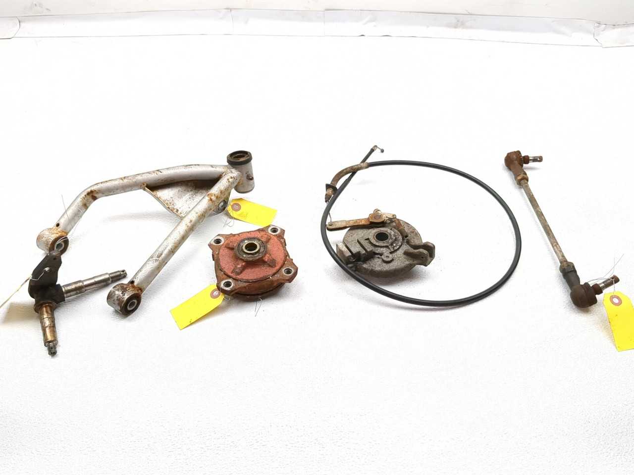03-07 Polaris Predator 90 Left Suspension Brake Hub Lower A-Arm