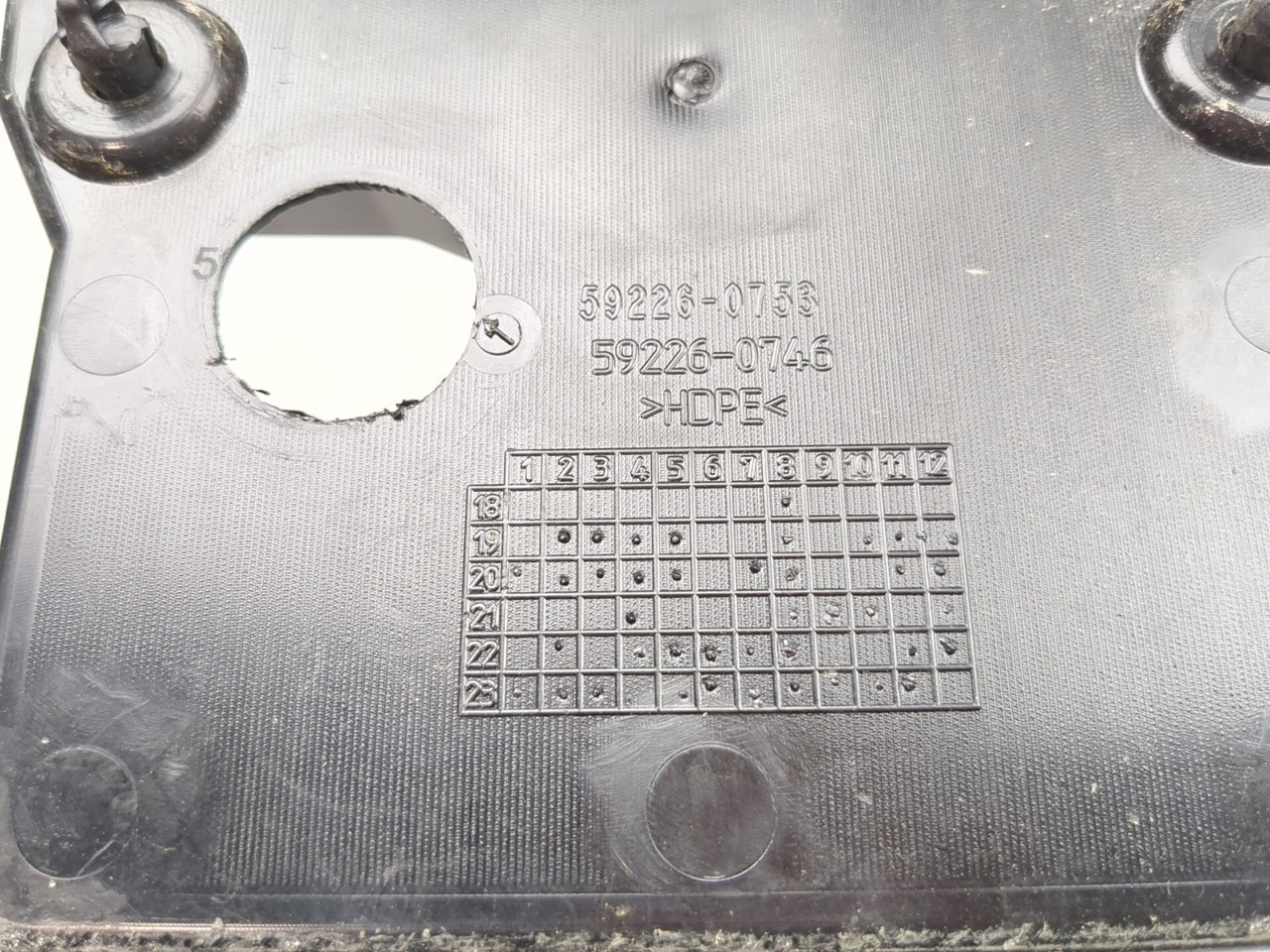 20-26 Kawasaki KRX KRF Teryx 1000 Front Center Dash Switch Panel
