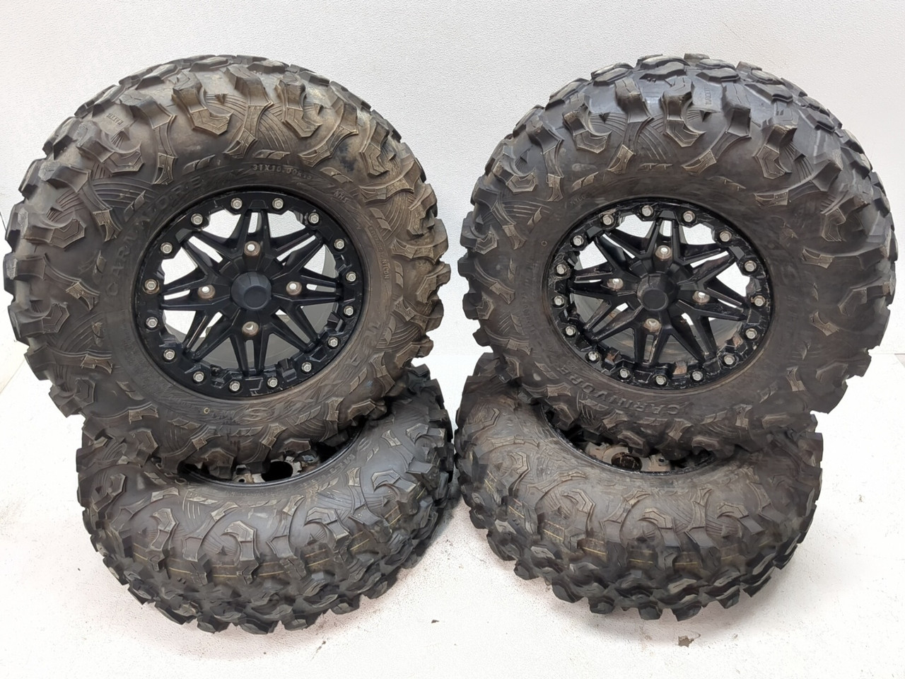 ロンギース　12M-18M 20-26 Kawasaki KRX Teryx 1000 Maxxis Carnivore Front Rear Tire