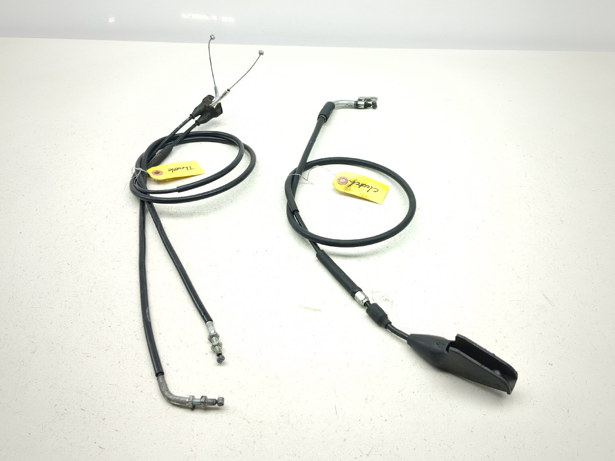 00-24 Suzuki DRZ400SM DRZ 400 Throttle Cable Lines And Clutch