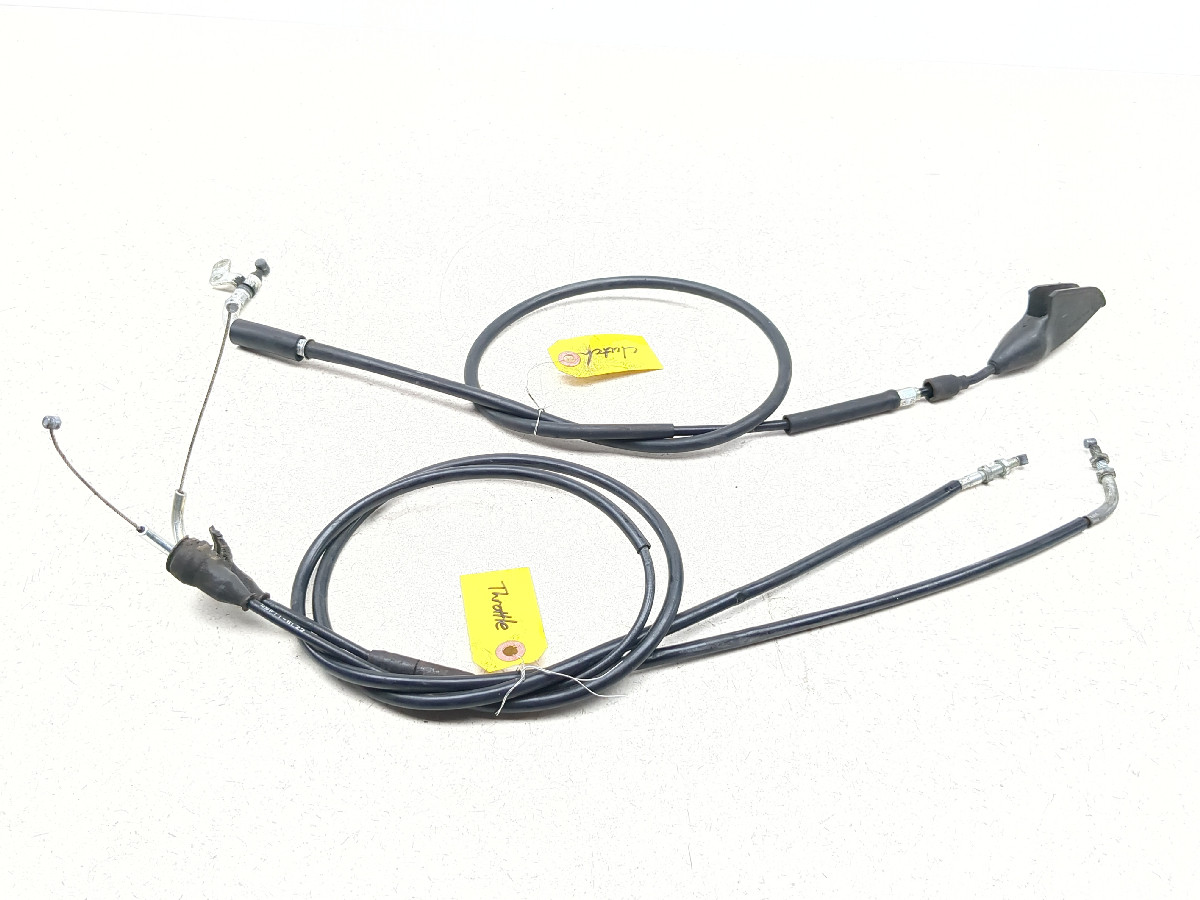 00-24 Suzuki DRZ400SM DRZ 400 Throttle Cable Lines And Clutch