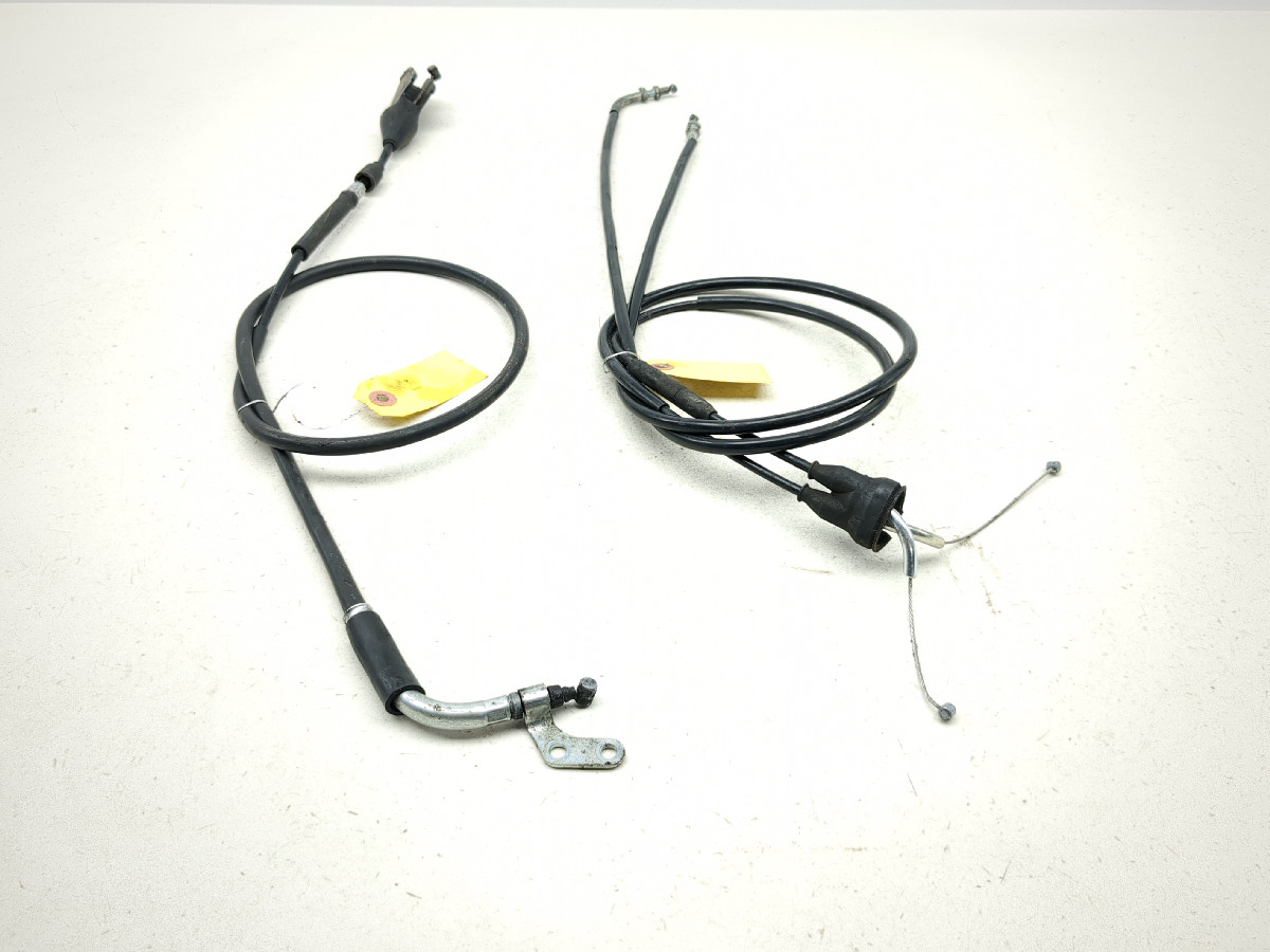 00-24 Suzuki DRZ400SM DRZ 400 Throttle Cable Lines And Clutch