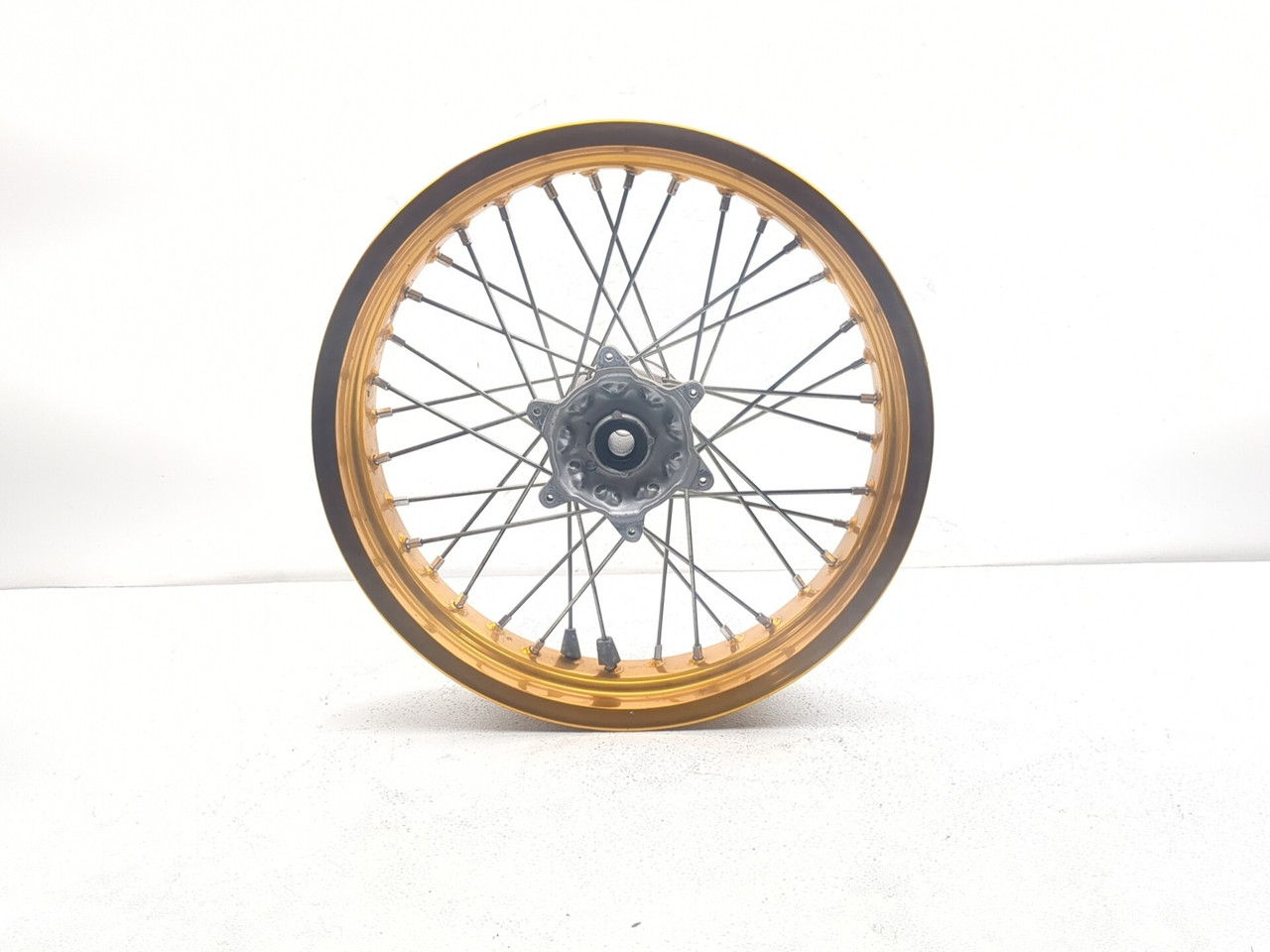 00-24 Suzuki DRZ400SM DRZ400 Front Wheel Rim STRAIGHT 17X3.50