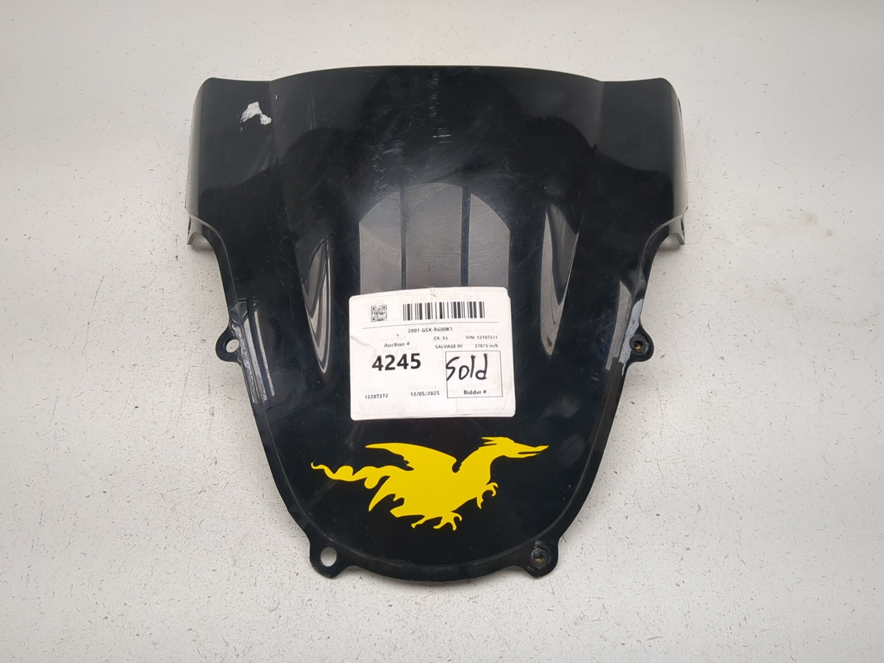 01-03 Suzuki GSXR 600 750 Front Windshield Windscreen 94611-39F00