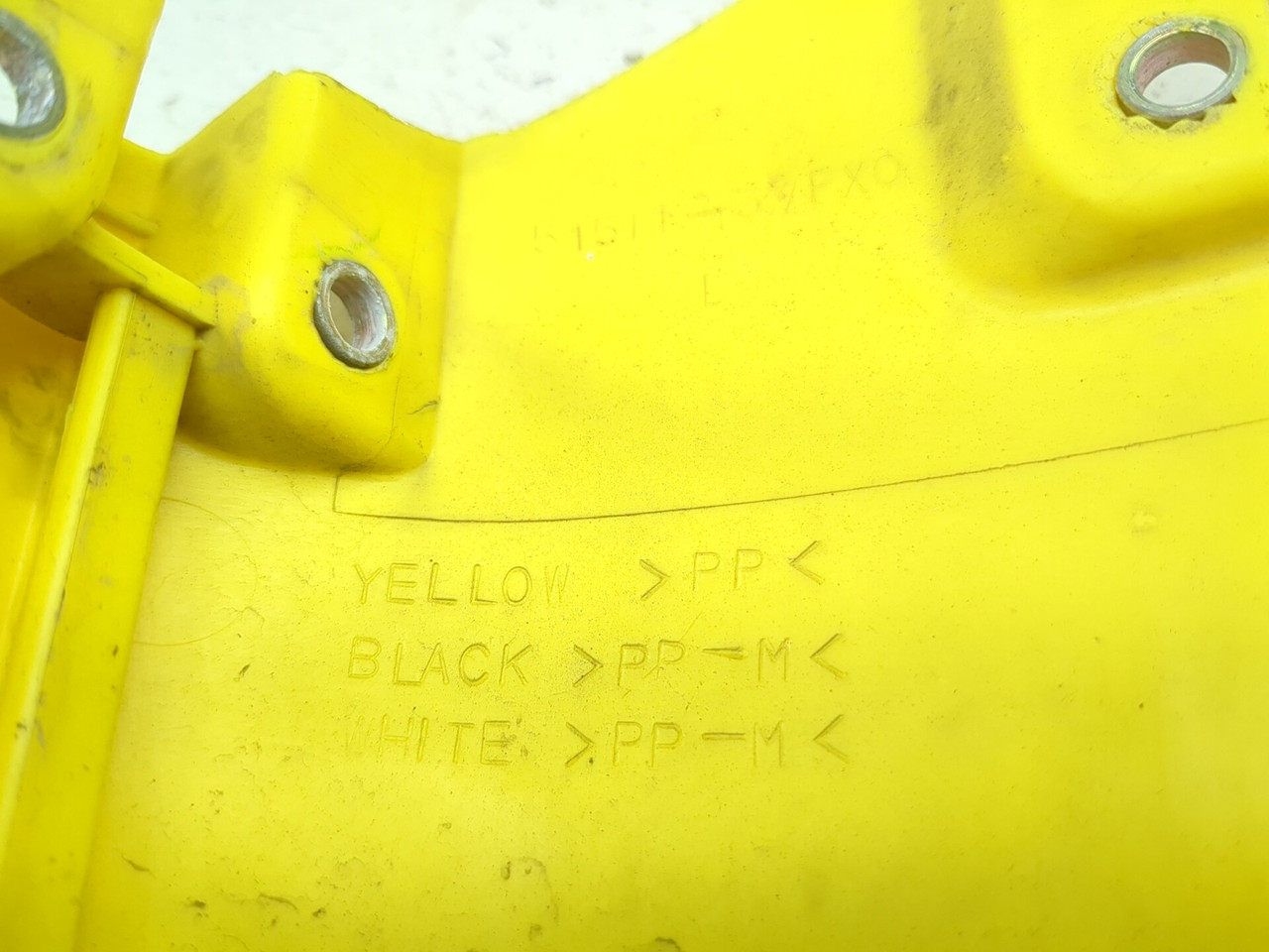 00-24 Suzuki DRZ400SM DRZ 400 Front Left Fork Guard Cover - Sun