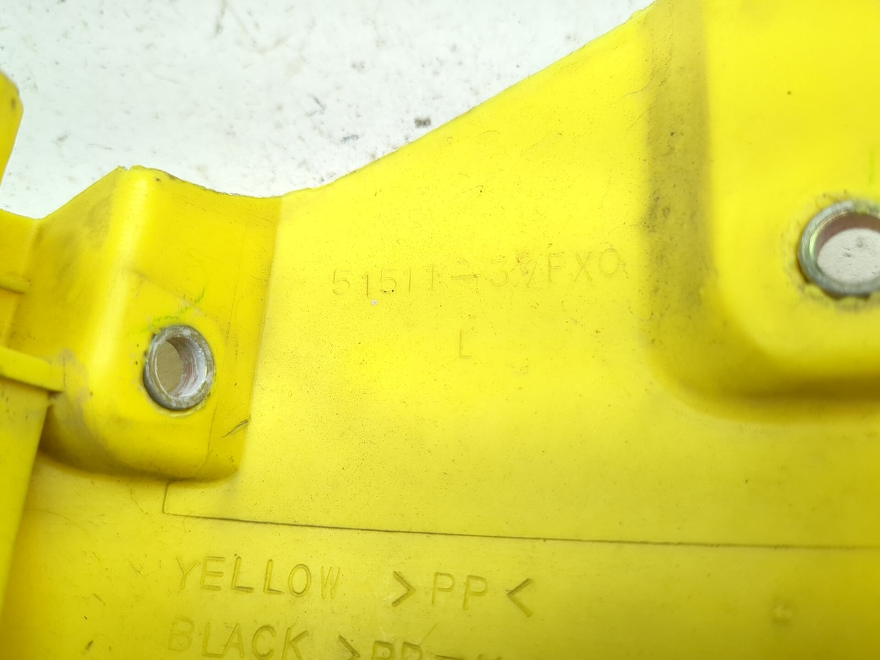 00-24 Suzuki DRZ400SM DRZ 400 Front Left Fork Guard Cover - Sun