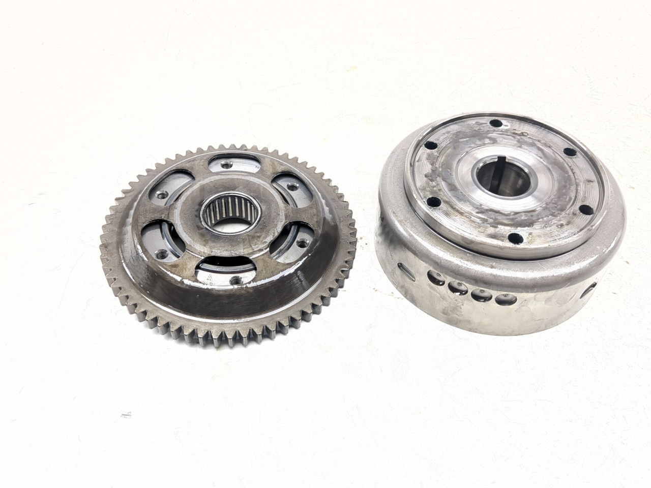 スズキ 純正 DR-Z400S DR-Z400SM クラッチセット スタータ 00-24 Suzuki DRZ400SM DRZ 400 Front Flywheel Starter Clutch