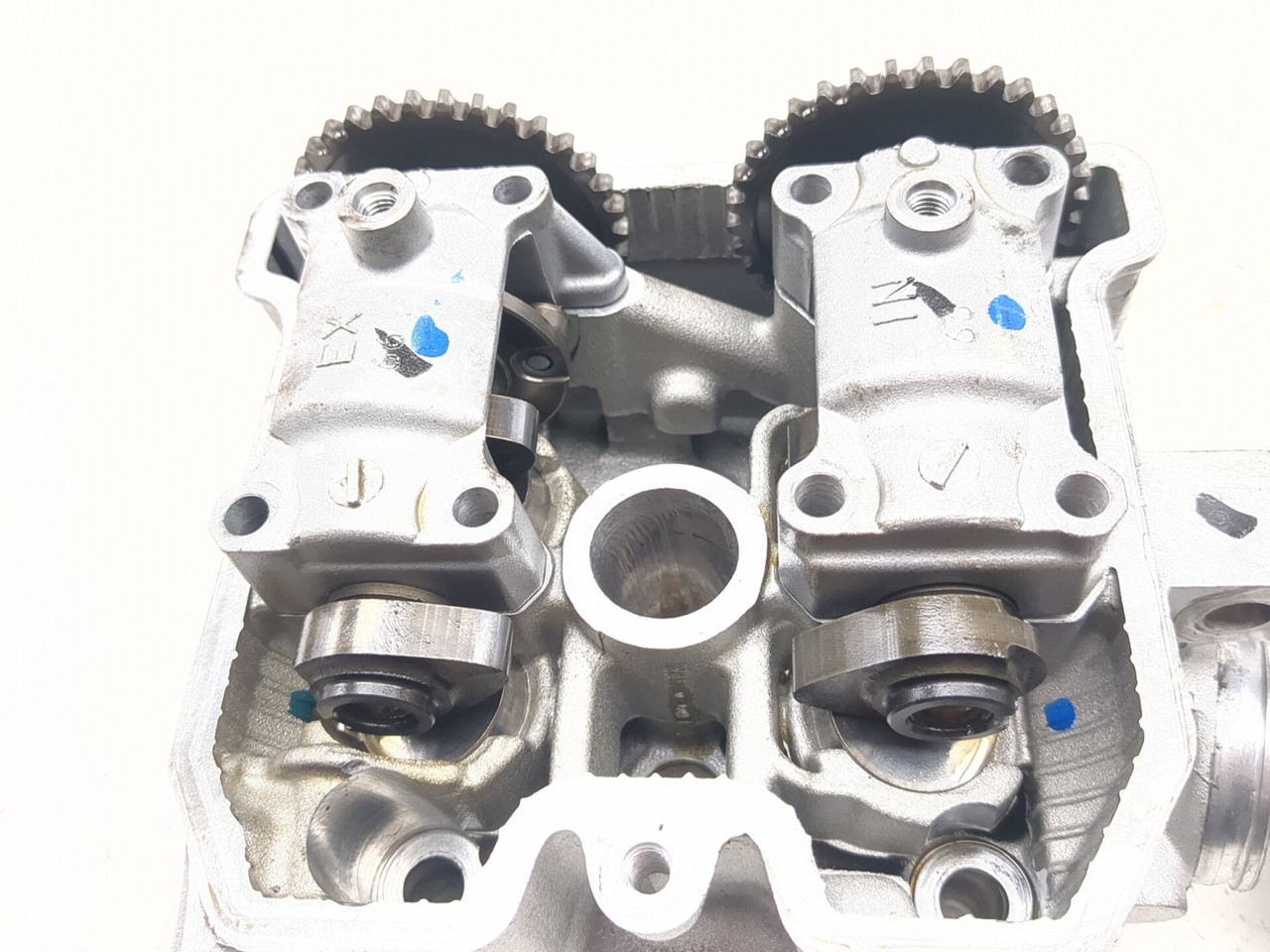 00-24 Suzuki DRZ400SM DRZ 400 Head Valve Cover Cylinder Head Jug