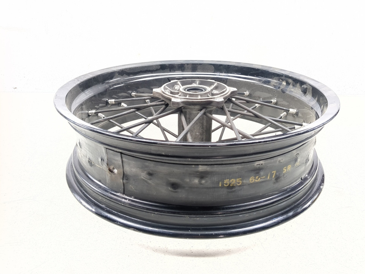 00-24 Suzuki DRZ400SM DRZ 400 Rear Wheel Rim STRAIGHT 17X4.50