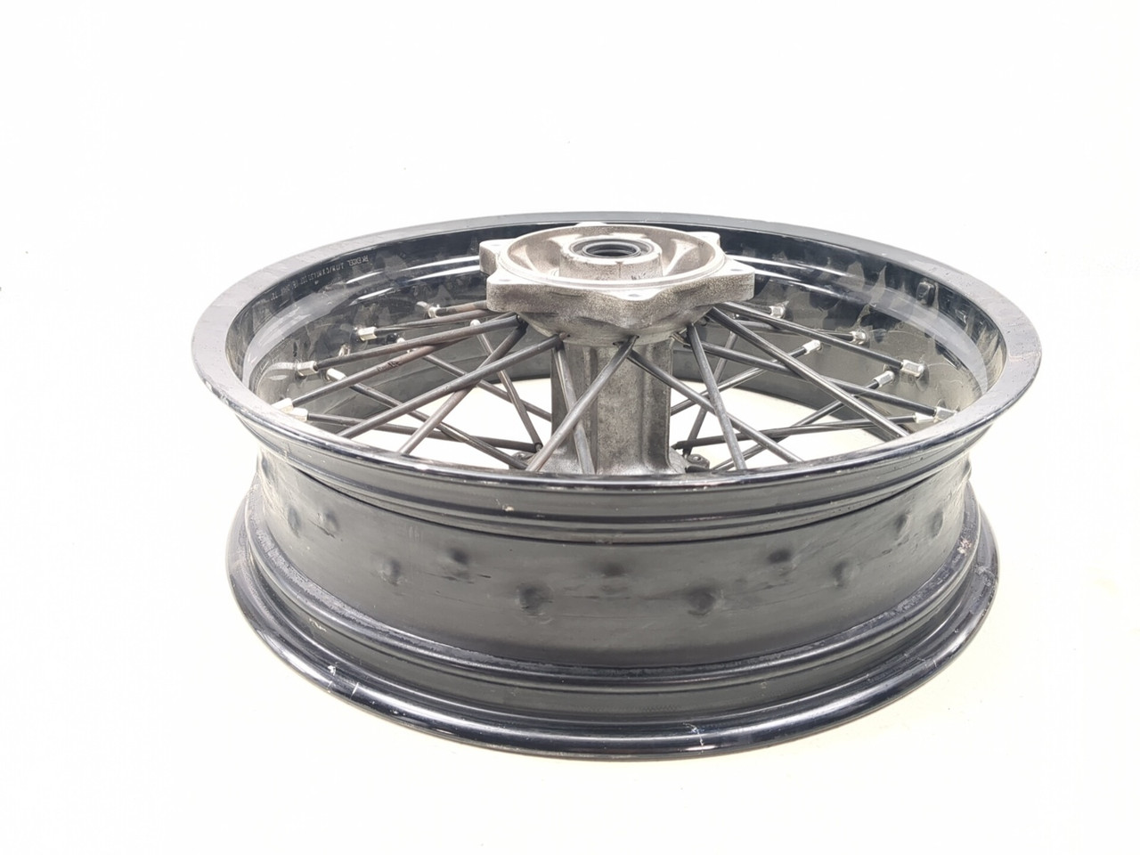 00-24 Suzuki DRZ400SM DRZ 400 Rear Wheel Rim STRAIGHT 17X4.50