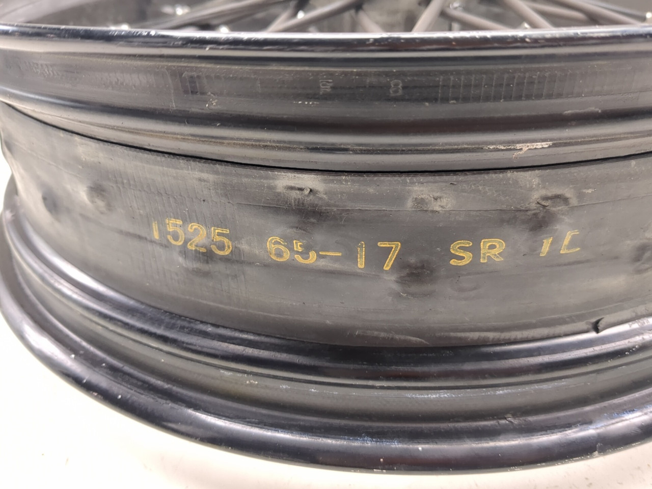 00-24 Suzuki DRZ400SM DRZ 400 Rear Wheel Rim STRAIGHT 17X4.50
