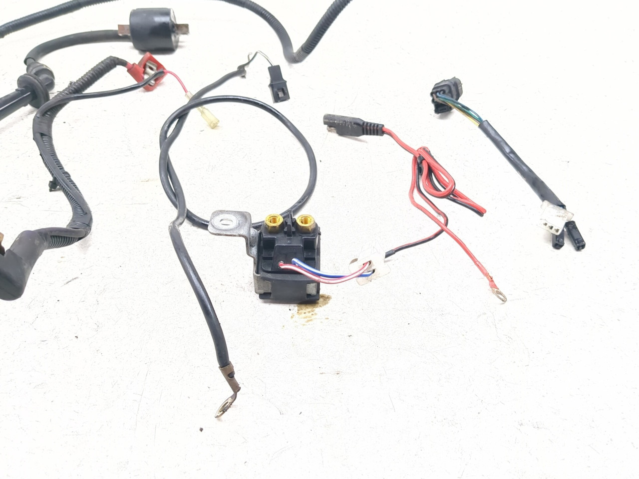 00-24 Suzuki DRZ400SM DRZ 400 Horn, Ignition Coil, Starter Relay