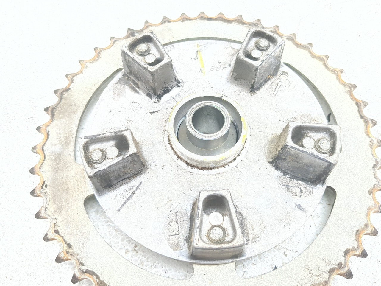 A  17-25 Suzuki DL650 Rear Sprocket Carrier Cush Drive Hub Assembly