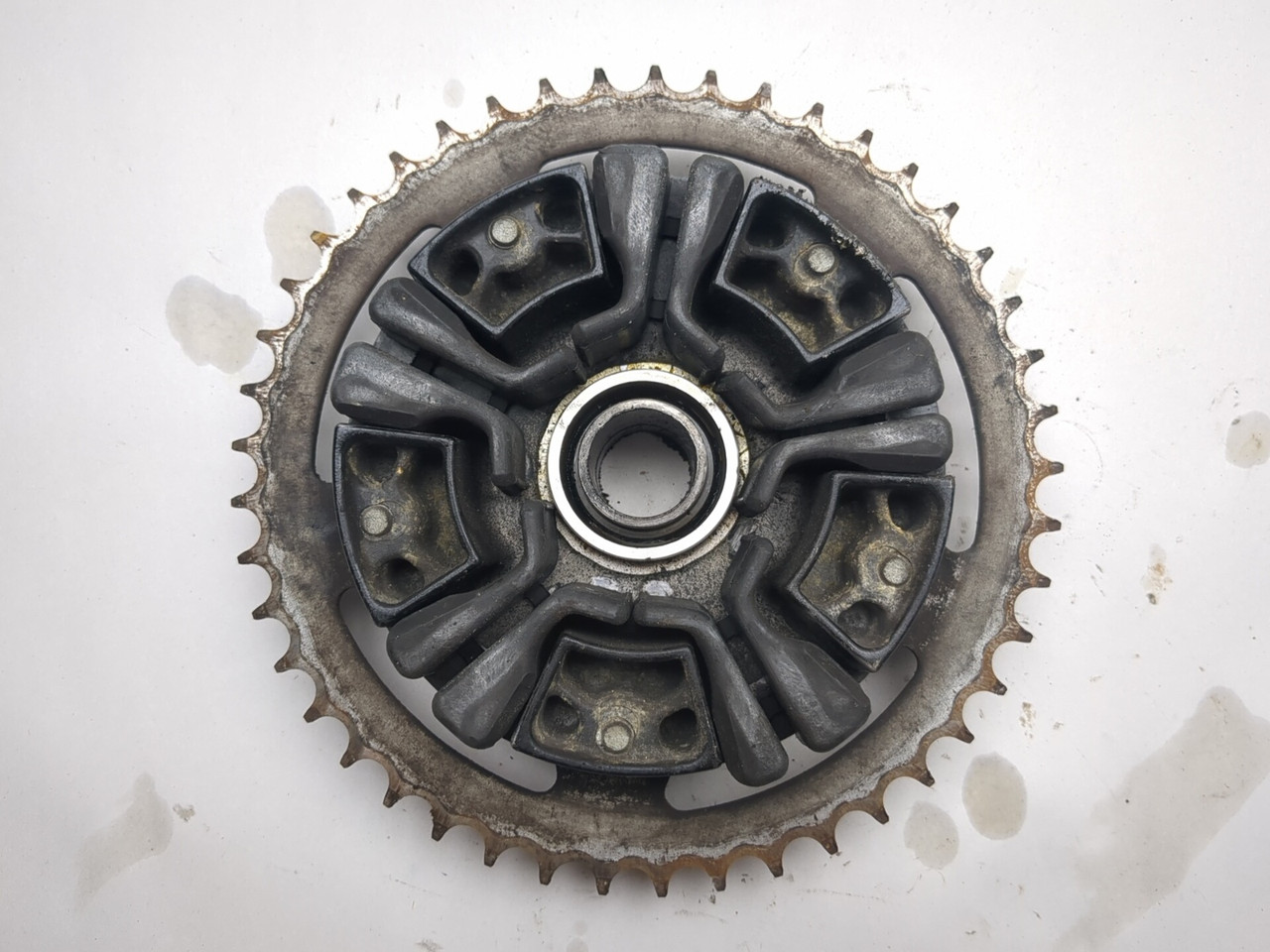 08-10 Suzuki GSXR 600 750 Rear Sprocket Carrier Set 64611-21H00