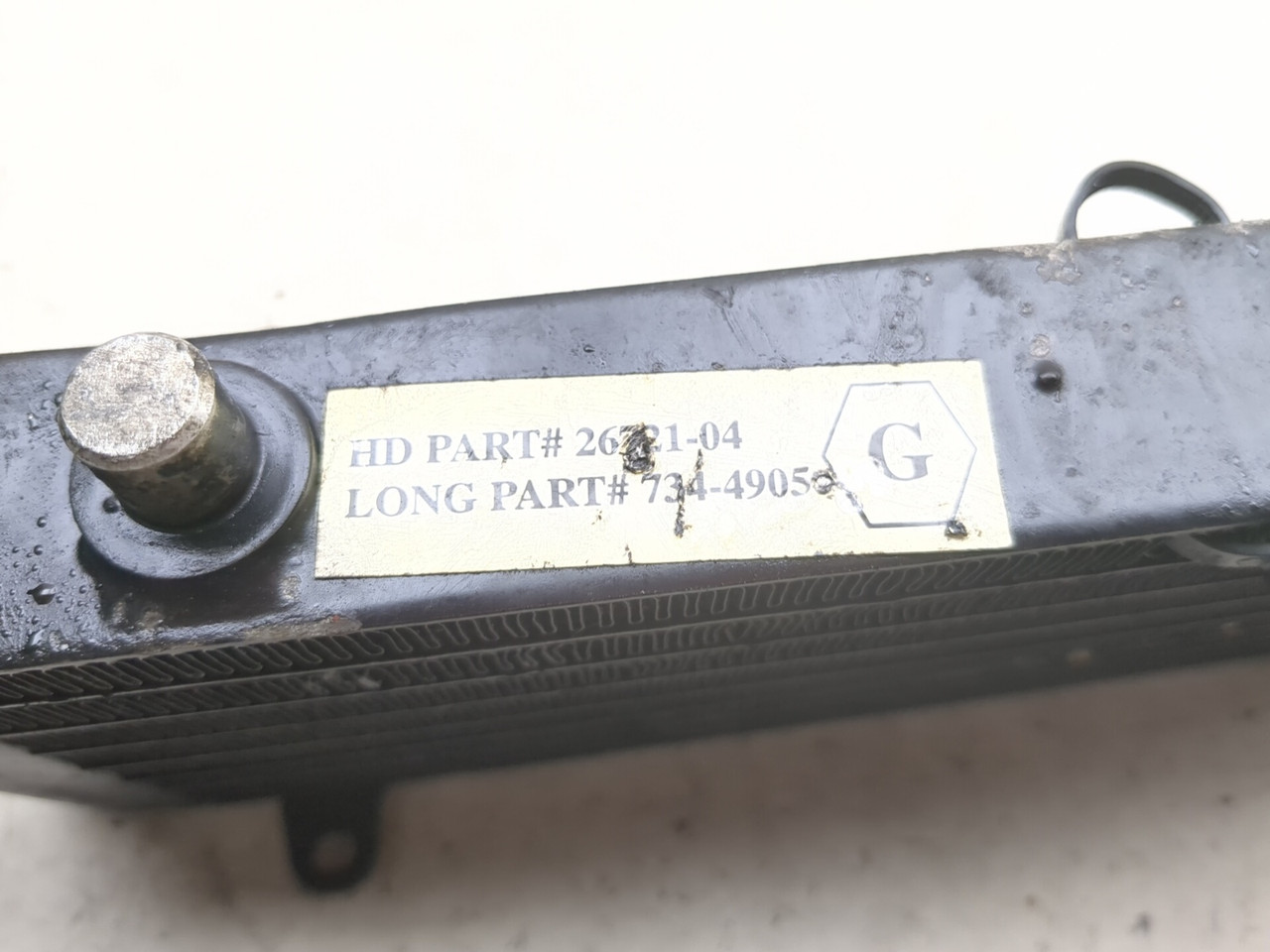 02-06 Harley Davidson VROD VRSCA Front Oil Cooler 26721-04 - Sun