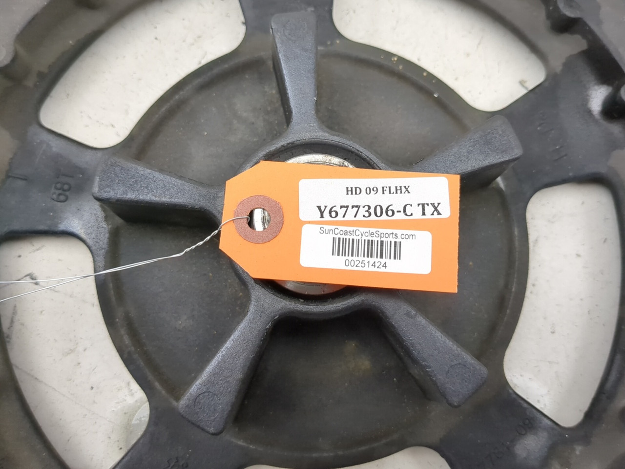 07-13 Harley Street Glide FLHX Rear Belt Sprocket Damper Set 37781