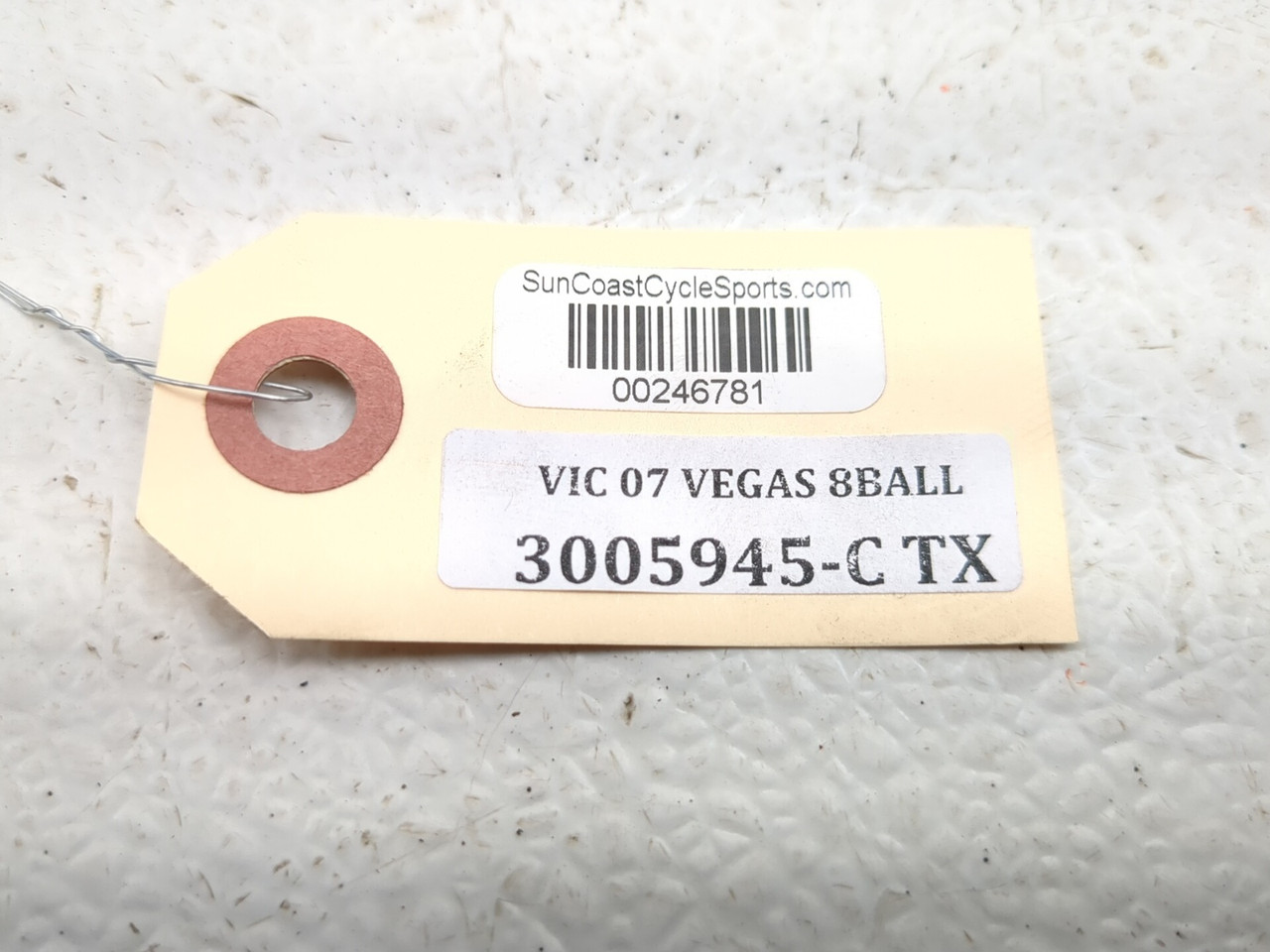 06-09 Victory Vegas 8 Ball Front Headlight Bucket - Sun Coast