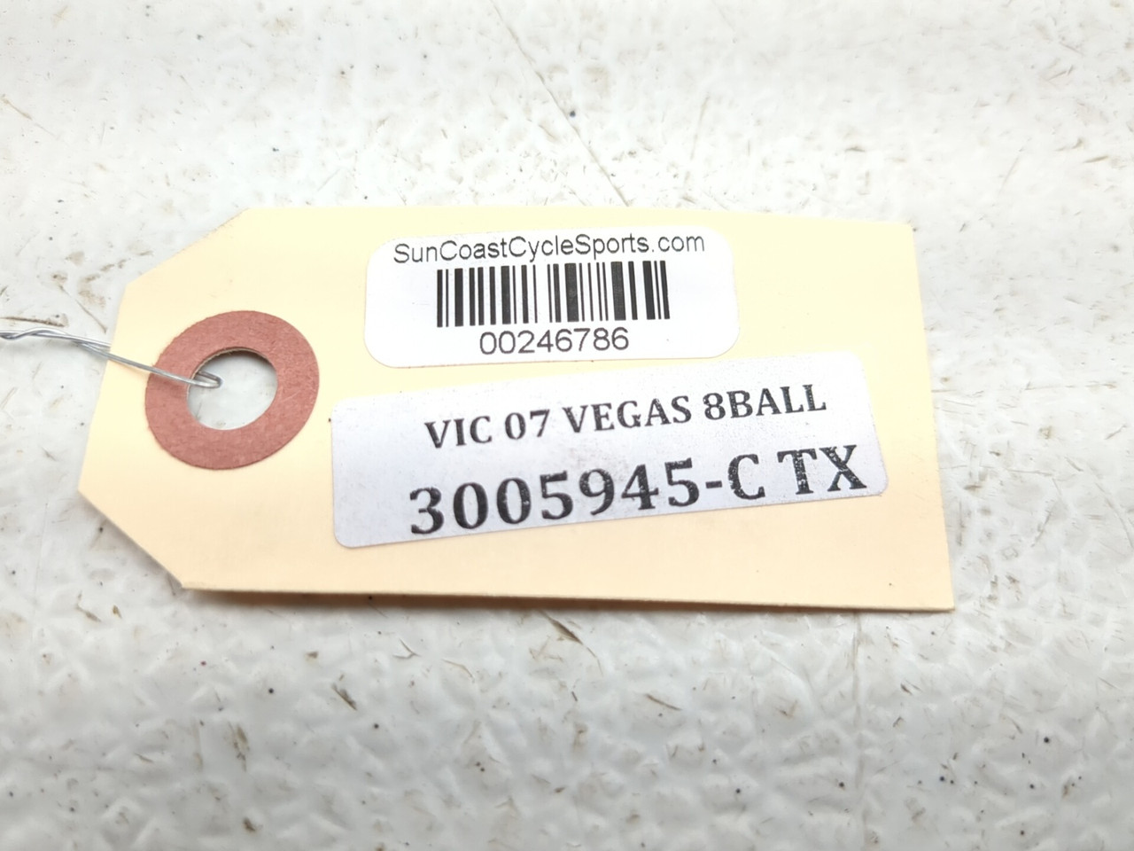 06-09 Victory Vegas 8 Ball Front Upper Triple Tree Clamp 5135825