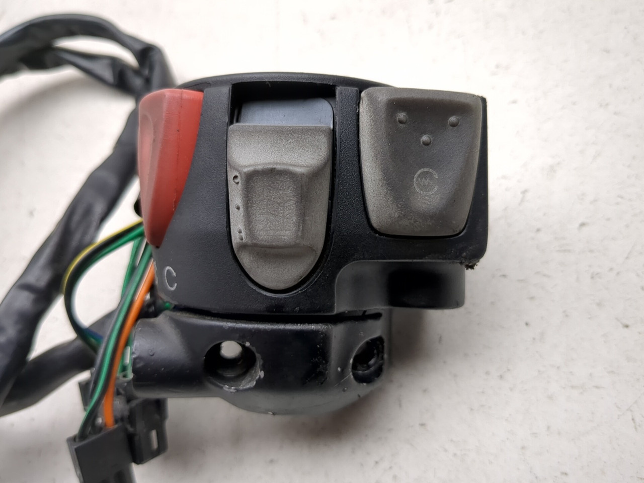 00-07 BMW F650 GS F650GS Front Right Handlebar Switch Button