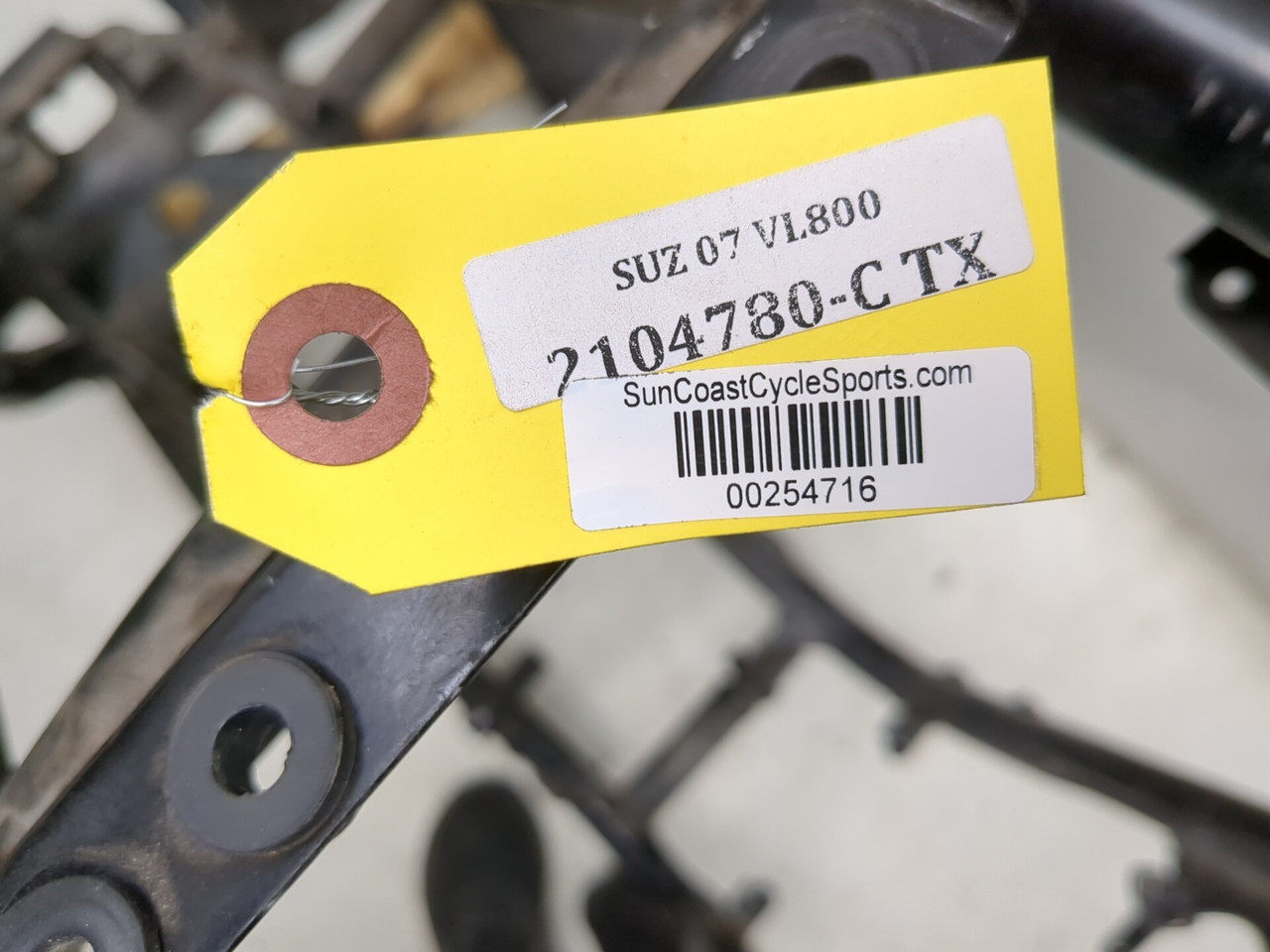 05-09 Suzuki VL1500 Boulevard C90 Main Frame Chassis STRAIGHT SLVG
