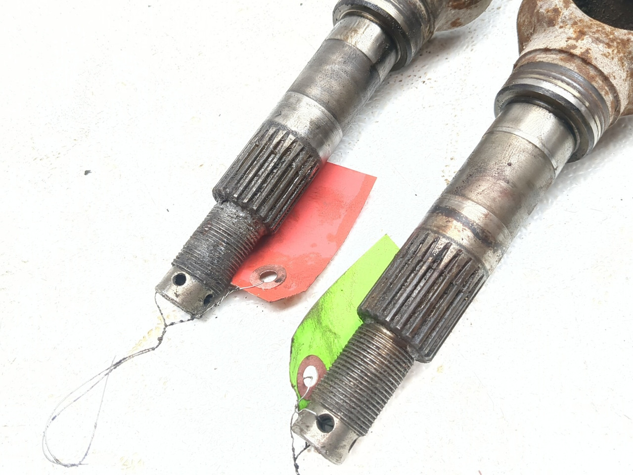 04-10 Kubota RTV 900 RTV900 Rear Left Right Axle Shaft Set K7711