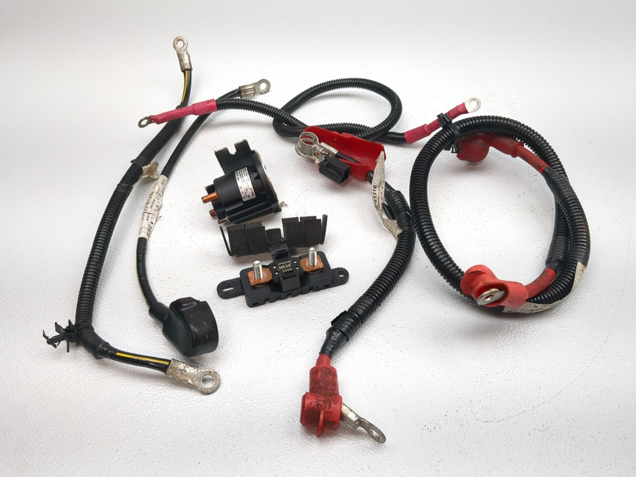18-25 Kubota RTV XG850 Sidekick Front Battery Cables Solenoid Kit