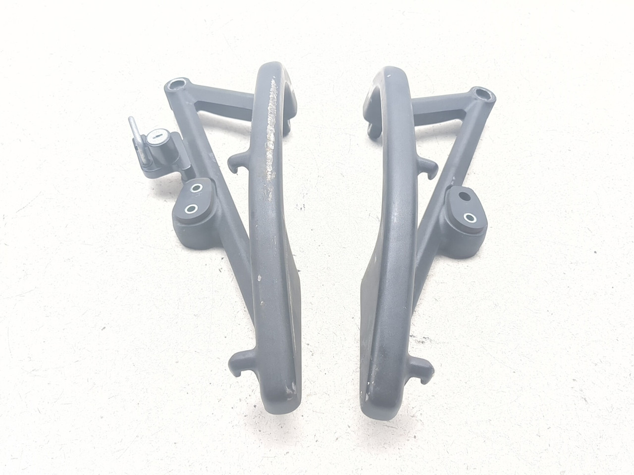 08-18 Kawasaki KLR 650 Rear Left Right Passenger Grab Handle Set